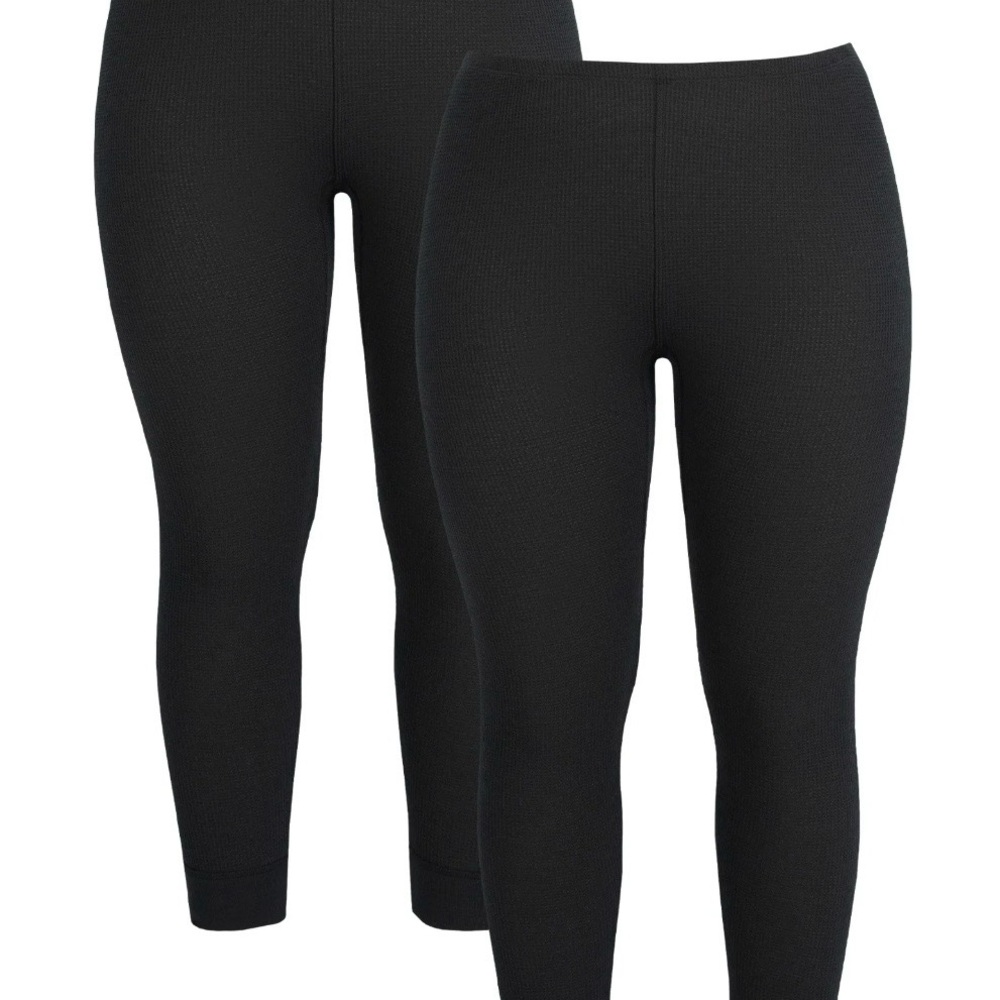 BRAND NEW Fruit of the Loom Women's Recycled Waffle Thermal Bottom 2PK, Size 4X